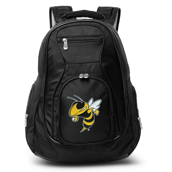 MOJO Black GA Tech Yellow Jackets 19'' Laptop Travel Backpack