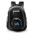 thumbnail image 1 of MOJO Black/Gray Detroit Lions Premium Color Trim Backpack, 1 of 6