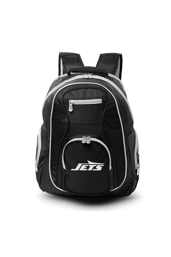 Black/Gray New York Jets Premium Color Trim Backpack