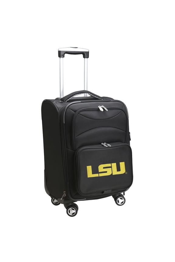 MOJO Black LSU Tigers 21" Softside Spinner Carry-On