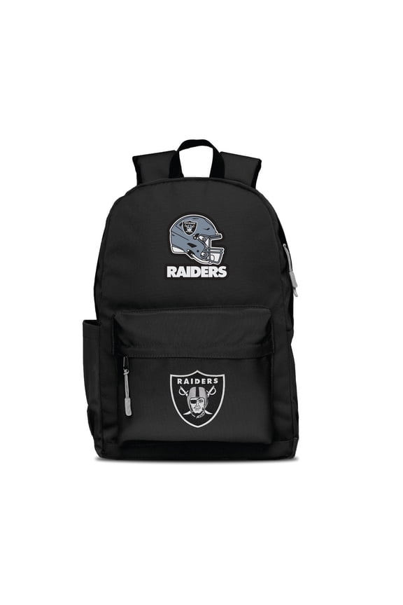Black Las Vegas Raiders Two Logo Campus Backpack