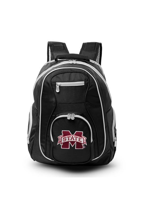 MOJO Black Mississippi State Bulldogs Trim Color Laptop Backpack