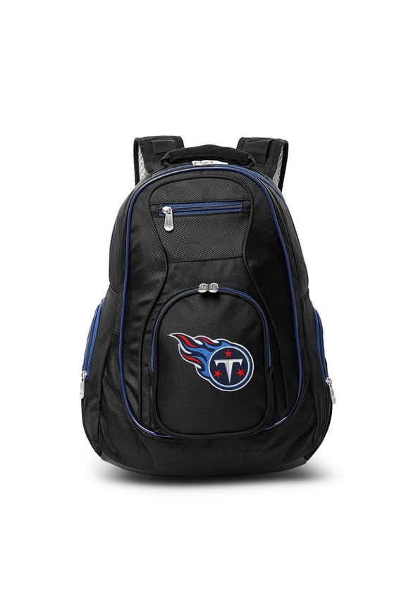 Black/Navy Tennessee Titans Premium Color Trim Backpack