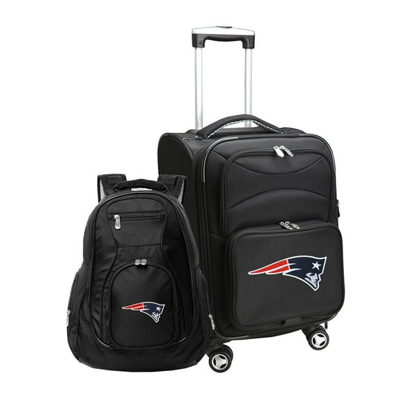 MOJO Black New England Patriots Softside Carry-On & Backpack Set