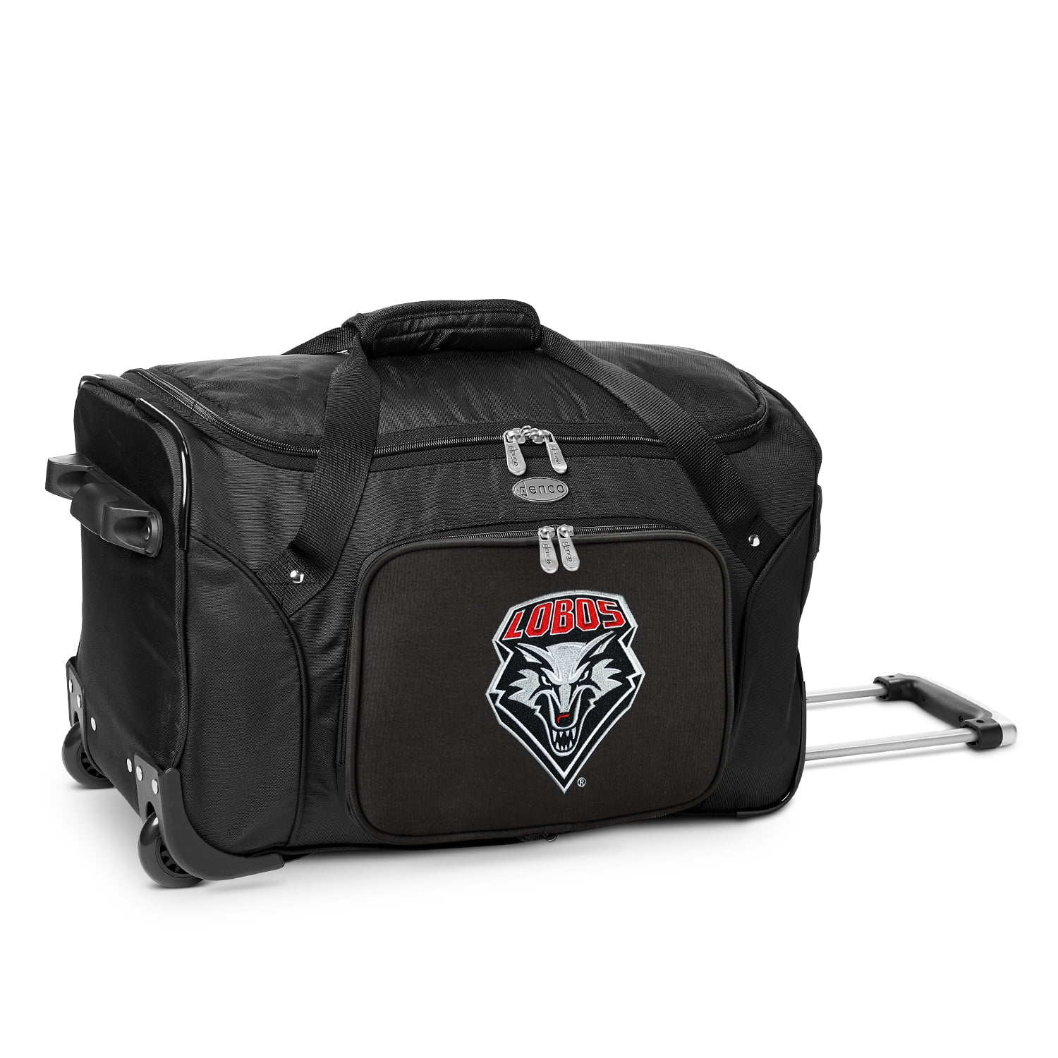 MOJO Black New Mexico Lobos 22" 2-Wheeled Duffel Bag