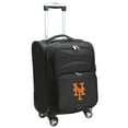 thumbnail image 1 of MOJO Black New York Mets 21" Soft Side Spinner Nylon Carry-On Luggage, 1 of 5