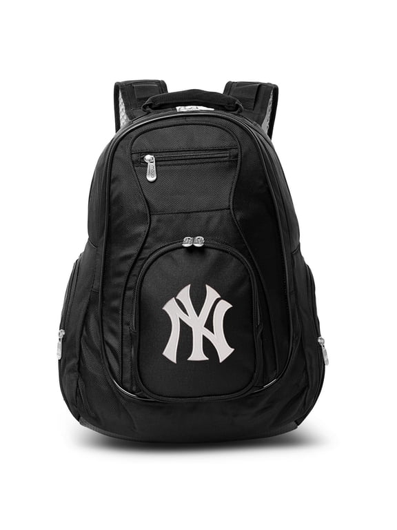 MOJO Black New York Yankees 19'' Laptop Travel Backpack
