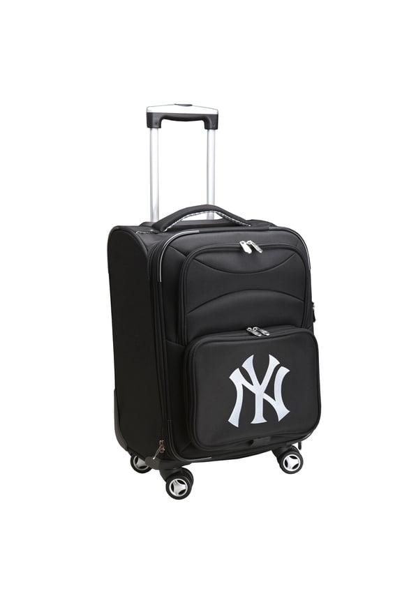 MOJO Black New York Yankees 21" Softside Spinner Carry-On