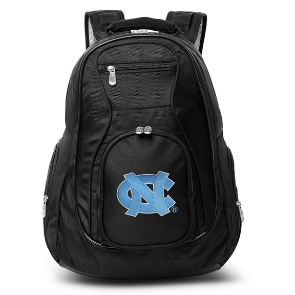 MOJO Black North Carolina Tar Heels 19'' Laptop Travel Backpack