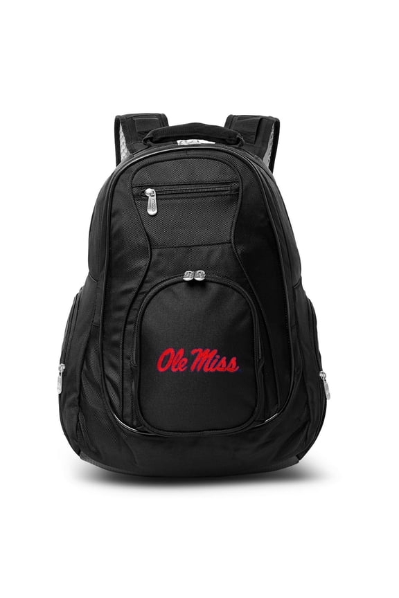 Black Ole Miss Rebels 19'' Laptop Travel Backpack