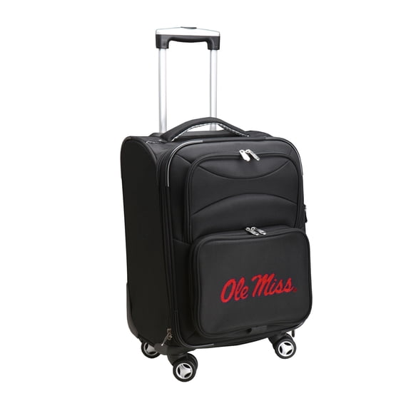 MOJO Black Ole Miss Rebels 21" Softside Spinner Carry-On