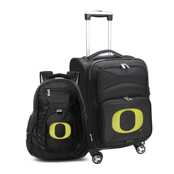 MOJO Black Oregon Ducks Softside Carry-On & Backpack Set