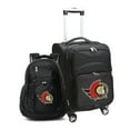 thumbnail image 1 of MOJO Black Ottawa Senators Softside Carry-On & Backpack Set, 1 of 1