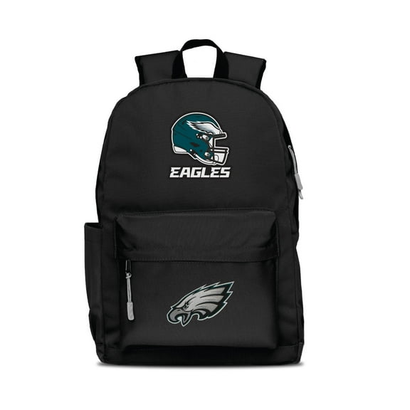 MOJO Black Philadelphia Eagles Two Logo Campus Backpack