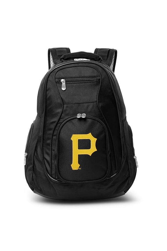 MOJO Black Pittsburgh Pirates 19'' Laptop Travel Backpack