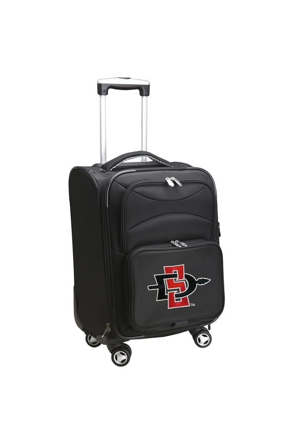 MOJO Black San Diego State Aztecs 21" Softside Spinner Carry-On