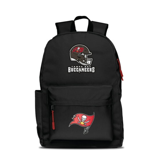MOJO Black Tampa Bay Buccaneers Two Logo Campus Backpack