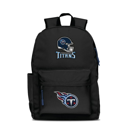 MOJO Black Tennessee Titans Two Logo Campus Backpack