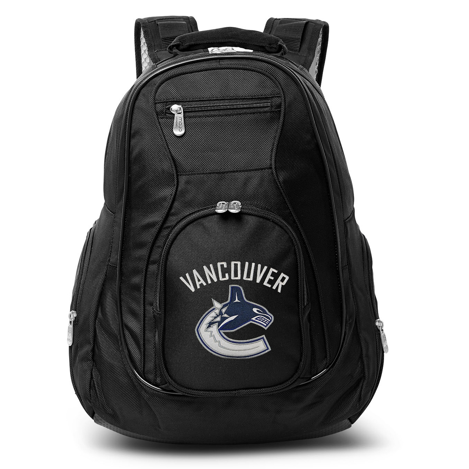 MOJO Black Vancouver Canucks 19'' Laptop Travel Backpack - image 1 of 5