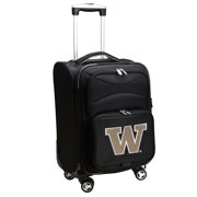 MOJO Black Washington Huskies 21" Softside Spinner Carry-On