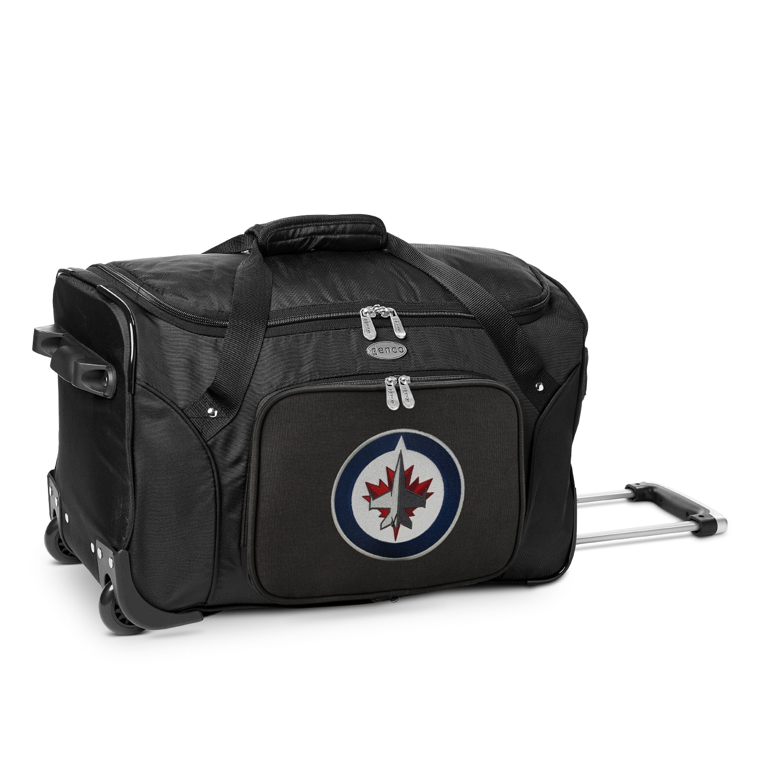 MOJO Black Winnipeg Jets 22" 2-Wheeled Duffel Bag