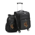 thumbnail image 1 of MOJO Black Wyoming Cowboys Softside Carry-On & Backpack Set, 1 of 1