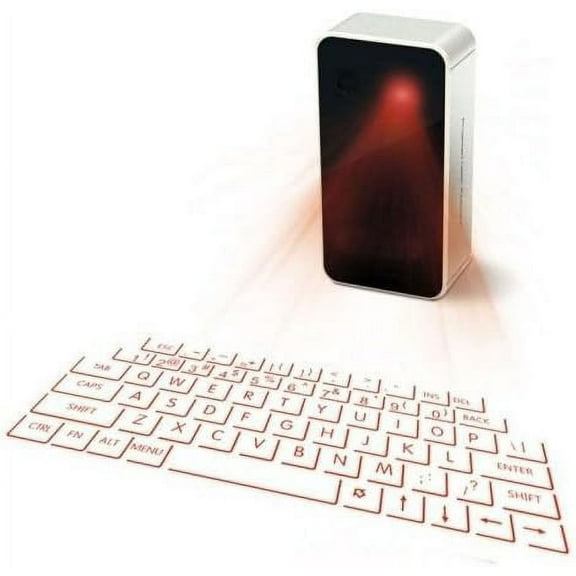 MOJO Bluetooth Wireless Laser Projection Virtual Keyboard Portable Full-Size Keypad