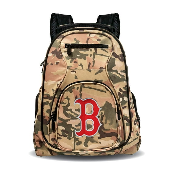 MOJO Boston Red Sox 19" Camo Premium Laptop Backpack