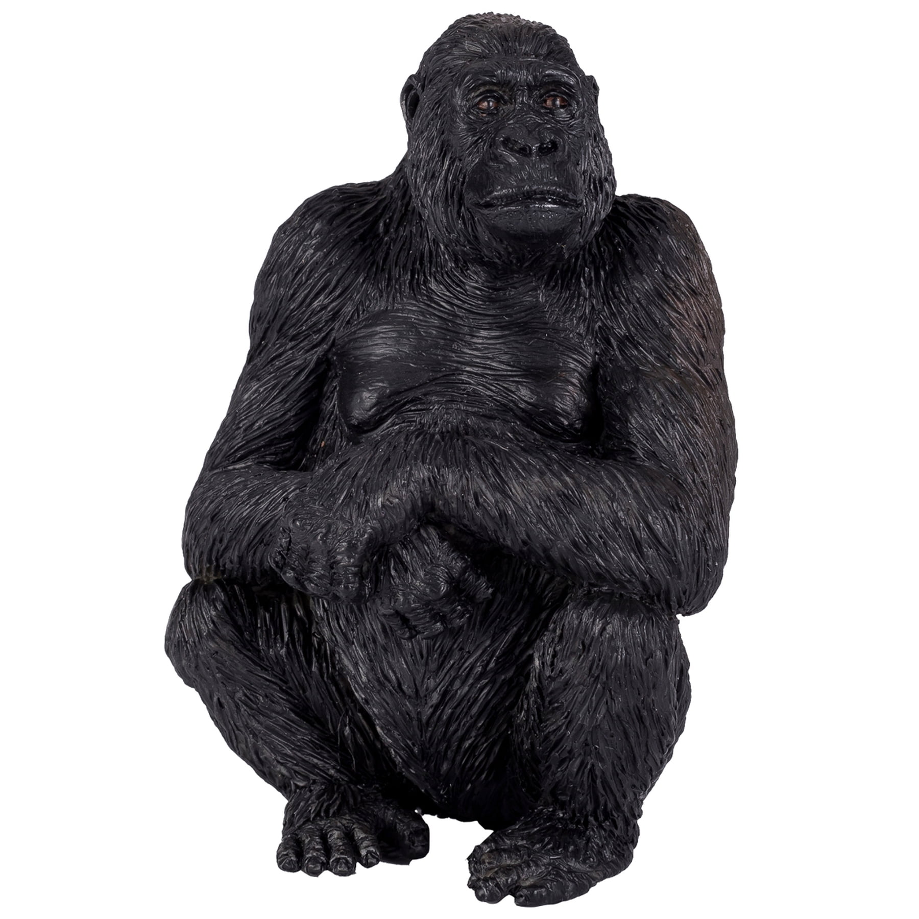 MOJO Gorilla Female Realistic International Wildlife Hand Painted Toy ...