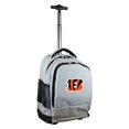 thumbnail image 1 of MOJO Gray Cincinnati Bengals 19'' Premium Wheeled Backpack, 1 of 6