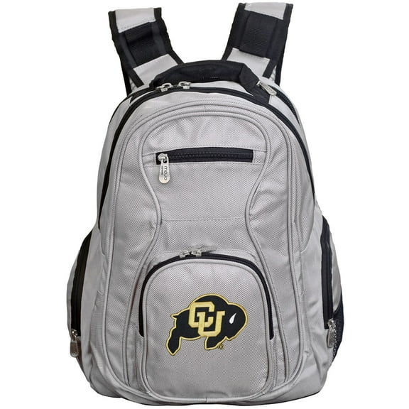 NCAA Colorado Buffaloes Voyager Laptop Backpack 19 inches Grey