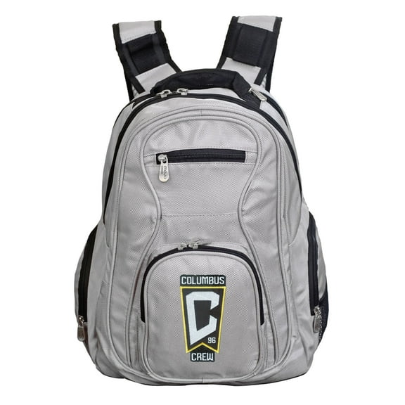 MOJO Gray Columbus Crew 19" Premium Laptop Backpack