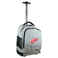 thumbnail image 1 of MOJO Gray Detroit Red Wings 19'' Premium Wheeled Backpack, 1 of 6