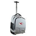 thumbnail image 1 of MOJO Gray Kansas City Chiefs 19'' Premium Wheeled Backpack, 1 of 6