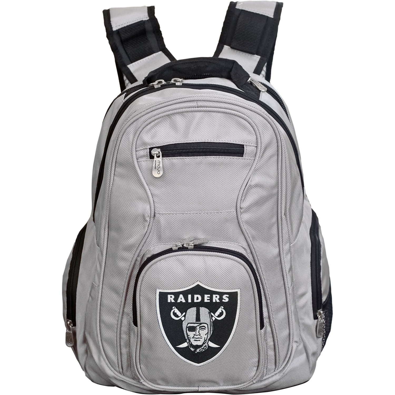 MOJO Gray Las Vegas Raiders Premium Laptop Backpack 