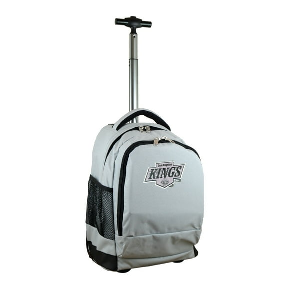 MOJO Gray Los Angeles Kings 19'' Premium Wheeled Backpack