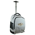 thumbnail image 1 of MOJO Gray Nashville Predators 19'' Premium Wheeled Backpack, 1 of 6