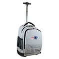 thumbnail image 1 of MOJO Gray New England Patriots 19'' Premium Wheeled Backpack, 1 of 6