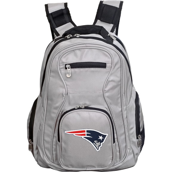 MOJO Gray New England Patriots Premium Laptop Backpack