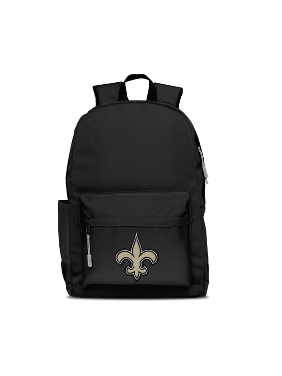 Gray New Orleans Saints Laptop Backpack