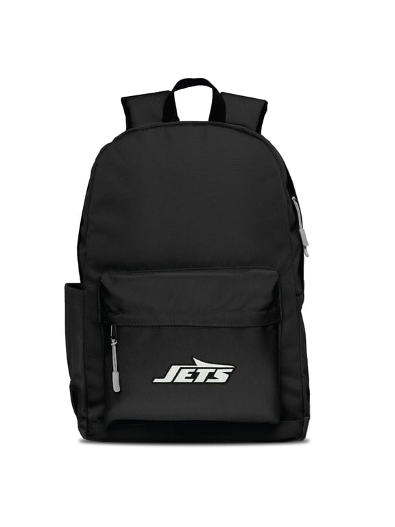 Gray New York Jets Laptop Backpack