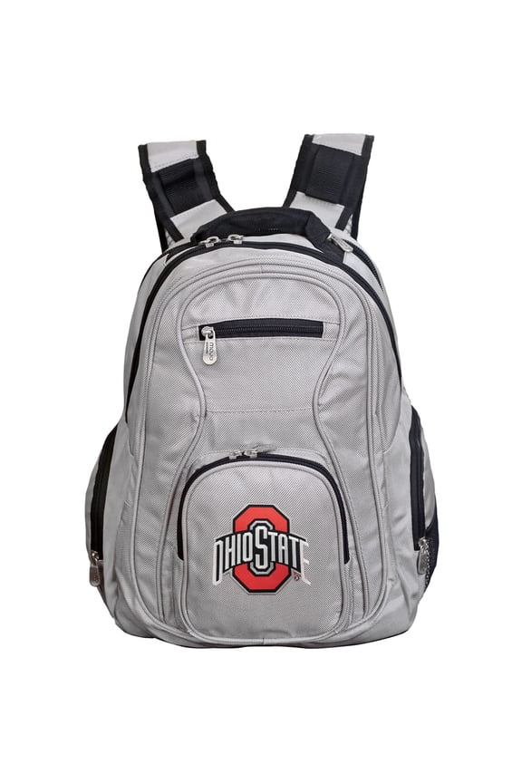 Gray Ohio State Buckeyes Backpack Laptop