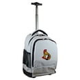 thumbnail image 1 of MOJO Gray Ottawa Senators 19'' Premium Wheeled Backpack, 1 of 6
