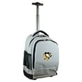 thumbnail image 1 of MOJO Gray Pittsburgh Penguins 19'' Premium Wheeled Backpack, 1 of 6