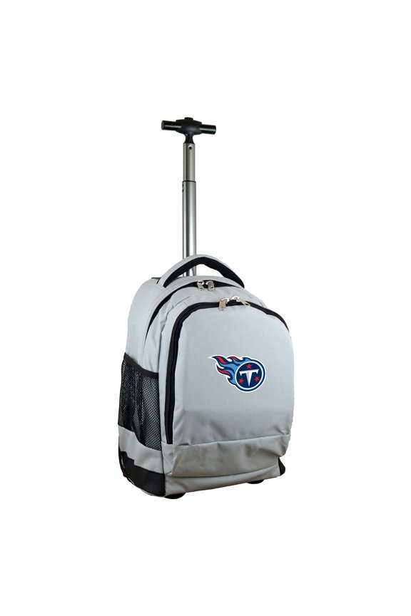 MOJO Gray Tennessee Titans 19'' Premium Wheeled Backpack