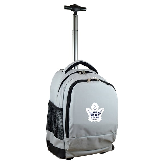 MOJO Gray Toronto Maple Leafs 19'' Premium Wheeled Backpack