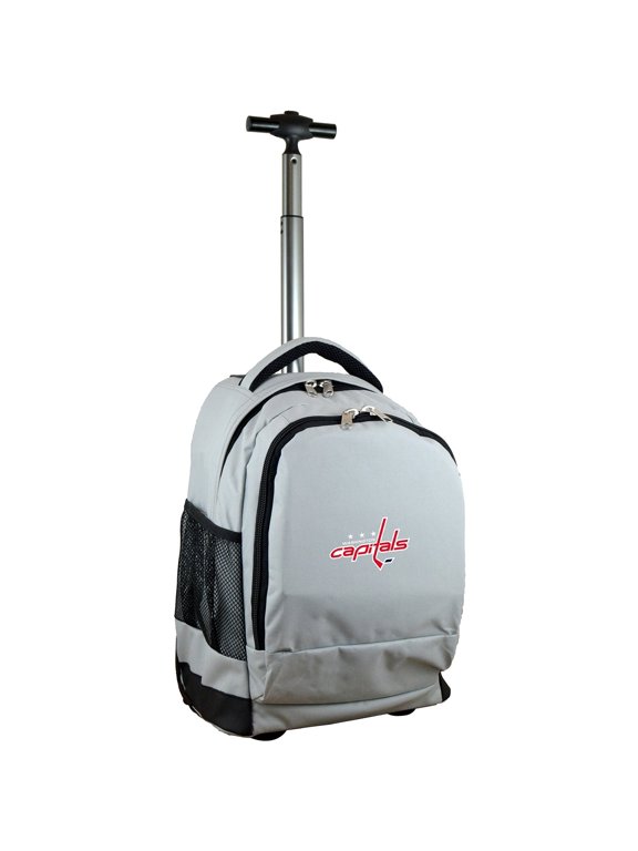 Gray Washington Capitals 19'' Premium Wheeled Backpack