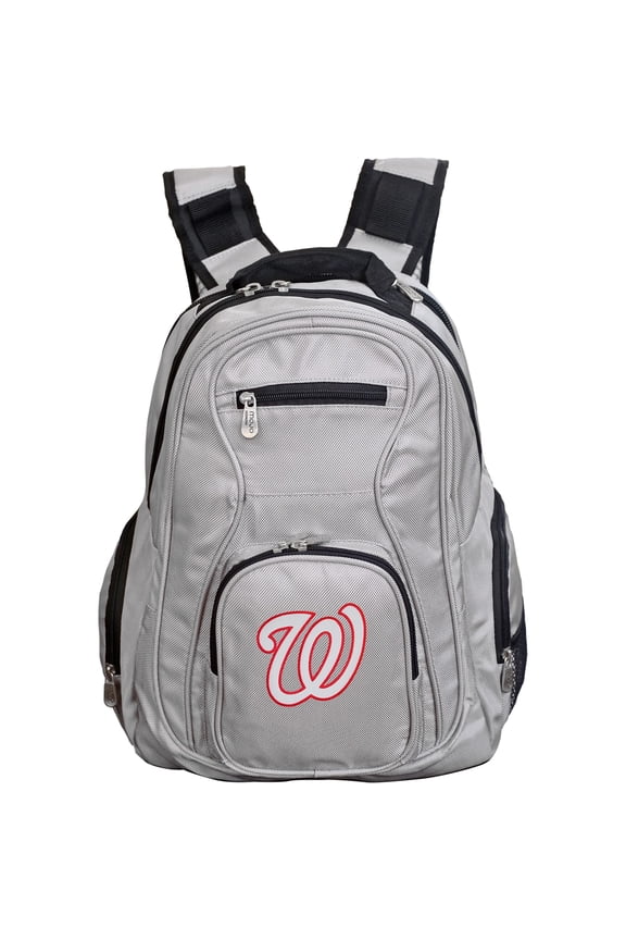 MOJO Gray Washington Nationals Backpack Laptop