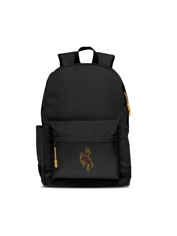 Gray Wyoming Cowboys Laptop Backpack