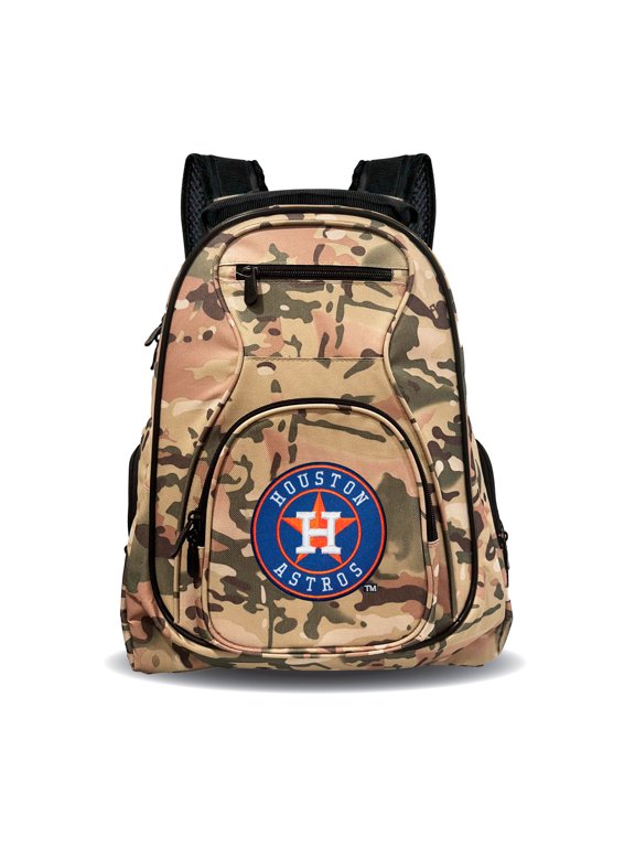 Houston Astros 19" Camo Premium Laptop Backpack